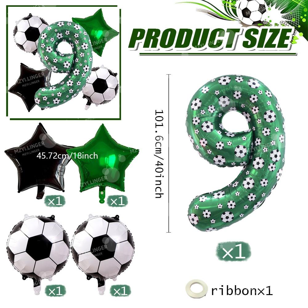 Soccer Balloon Kit |football Theme Birthday Decor For Birthday Party Supplies, Football Party Balloon, Sports Theme Party Favors
