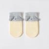 Xiyu Jia Automne/Hiver Chaussettes en Coton Peigné pour Bébés et Tout-Petits avec de Jolies Petites Oreilles, Design Sans Couture Tube Court