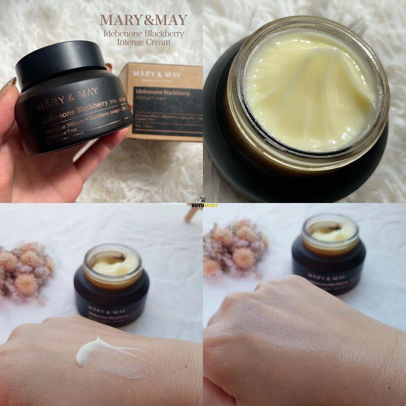 Mary&May Idebenone + Blackberry Complex Intensive Cream 70g (2 alternativer) AUTENTISK BUTIKK