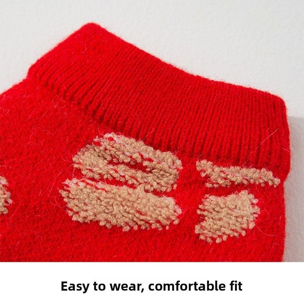 Funny Cute Puppy Clothes Adjustable Winter Knitted Pet Coat  Spring Festival