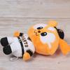 Yoshitoku Jabbit Beans Plush Toy Official Licensed Comes in a Gift Bag Blue Color (Sitting 17cm) [Yomiuri Giants] Product, (with Ribbon),