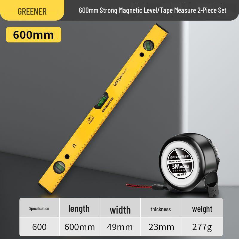 High Precision Magnetic Spirit Level Inclinometer - Aluminum Angle Square Tool