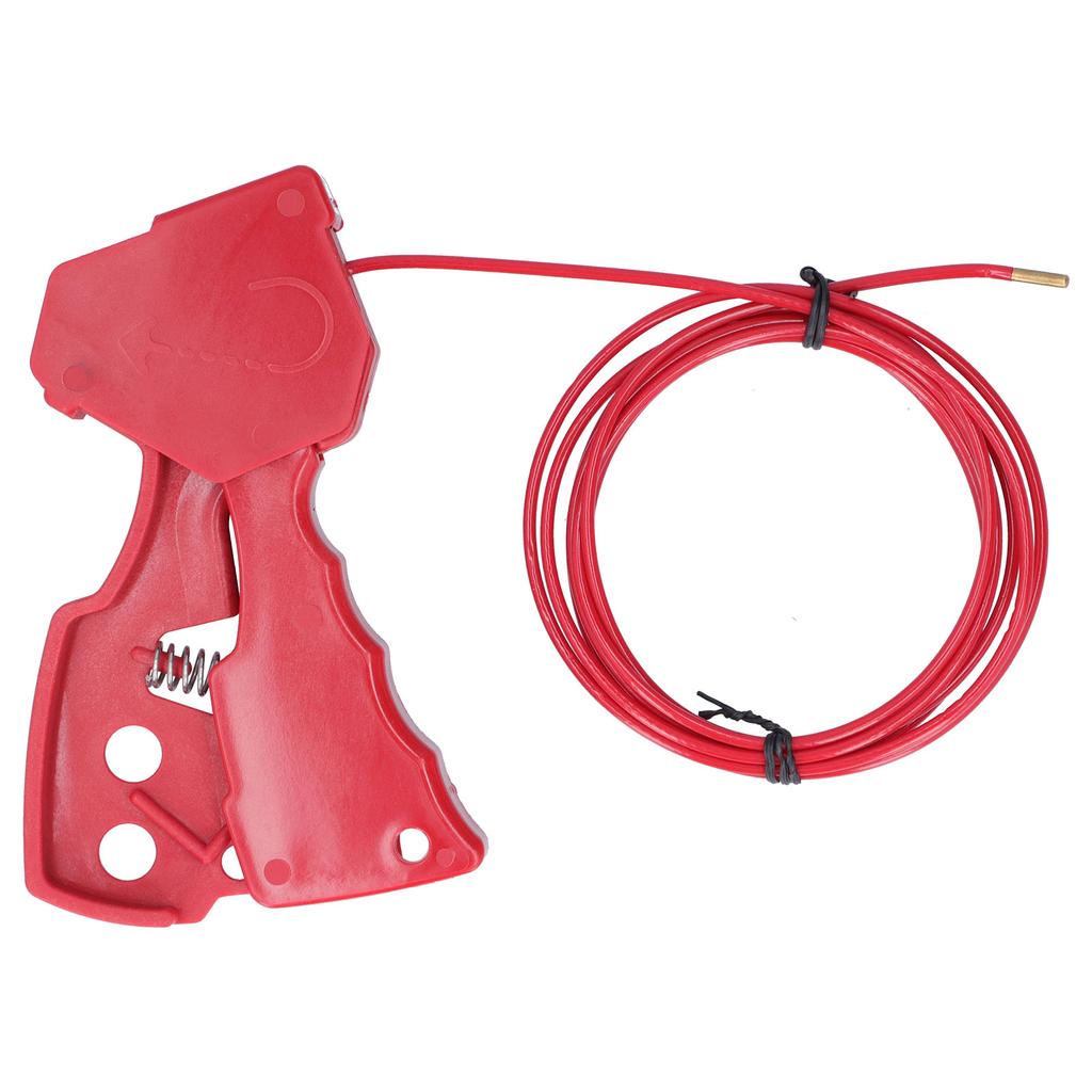 Cable Lockout High Temperature Resistance Corrosion Resistant Nylon Adjustable Safety Cable Lock