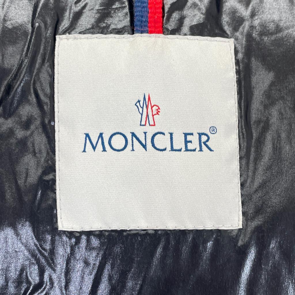 MONCLER 120934931 MOKA long down coat coat 0 blackUsed