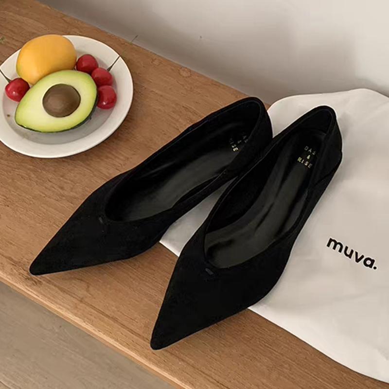 

Elegant Pointed Toe Heels Shoes Women Fashion Shallow Sandals 2026 Autumn Party Heeled Shoes New Dress Walking Mujer Zapatillas 35 чёрный