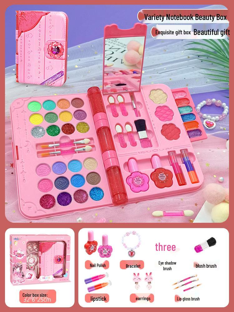 

Набор для макияжа «Маленькая принцесса» для девочек – Подарочная коробка на день рождения