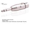 Audio Adapter Video Plug Play Anti-interference Make An Cable Connector 1/4 TRS to XLR Female Accessories