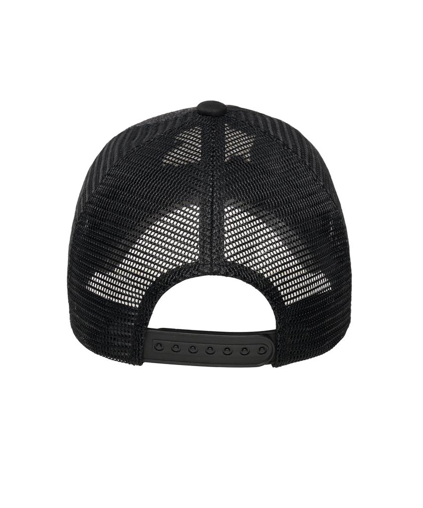 BADEE Stone Trucker Mesh Ball Cap Stone Black