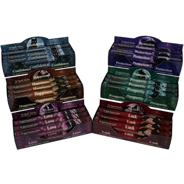 Elements Lisa Parker Spell Incense Starter Pack nero