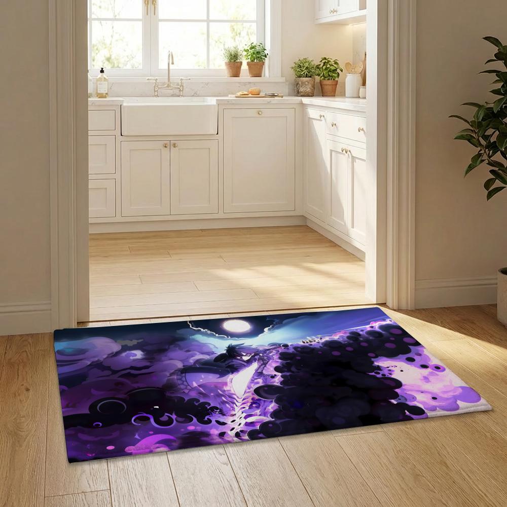 Anime S-Scissor S-Seven Floor Mat Flannel Door Mat Non-Slip Bedroom Living Room Home Decor