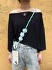 Handcrafted, Colorful Phone Lanyard Adjustable Floral Accessories Pendant Camera Backpack Pendant Phone