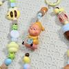 Star Person Beaded Phone Charm: Dopamine Color DIY Keyring