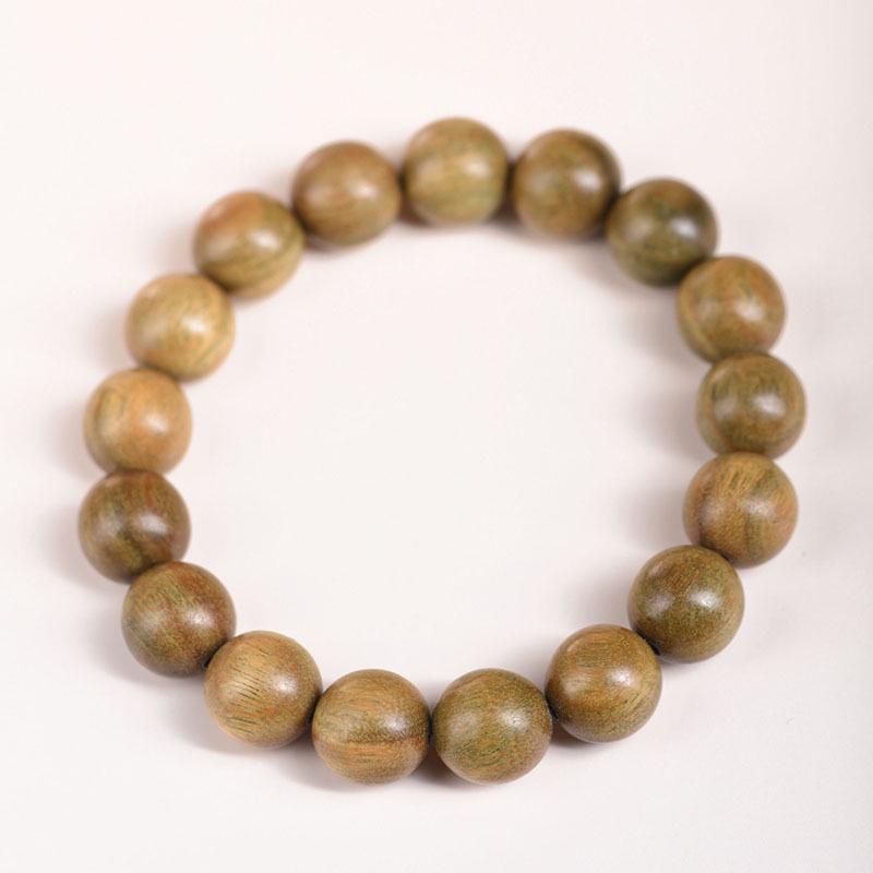Argentina Agarwood & Green Sandalwood Unisex Prayer Beads Bracelet