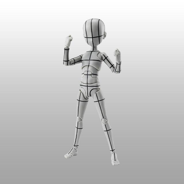 

[Bandai] S.H.Figuarts Body-kun Каркасный Кен Сугимори Edition (Серый цвет Вер.) (Предзаказ, отправка в сентябре)