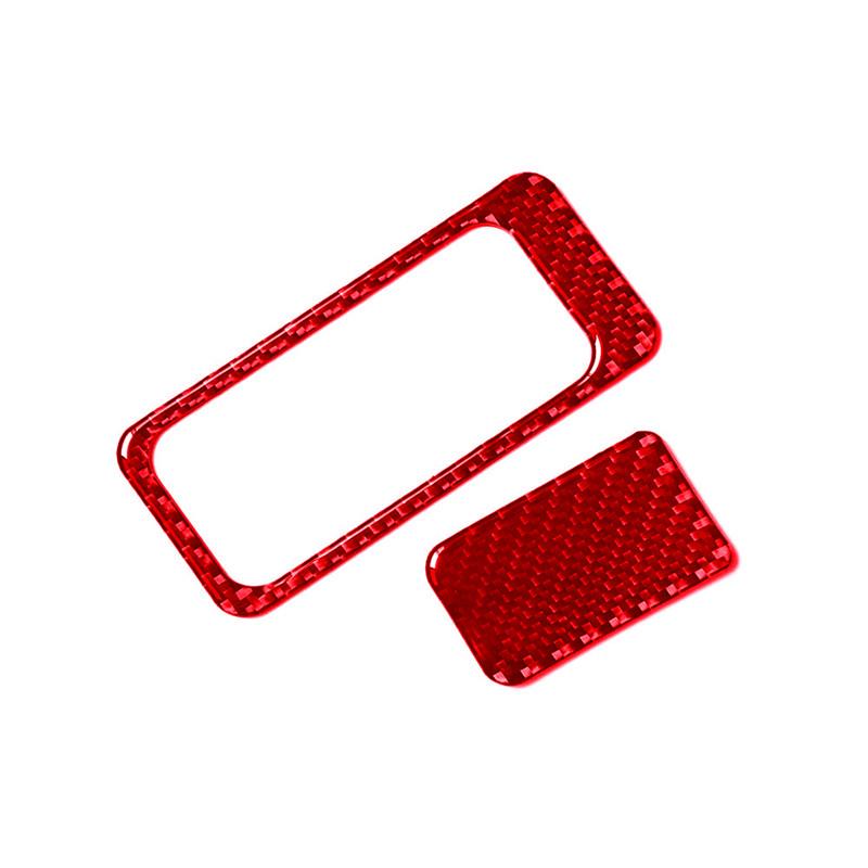 Red Car Interior Decoration Protection Carbon Fiber Sticker For Volkswagen VW Golf 7 GTI MK7 2014-2019 Auto Styling Accessories