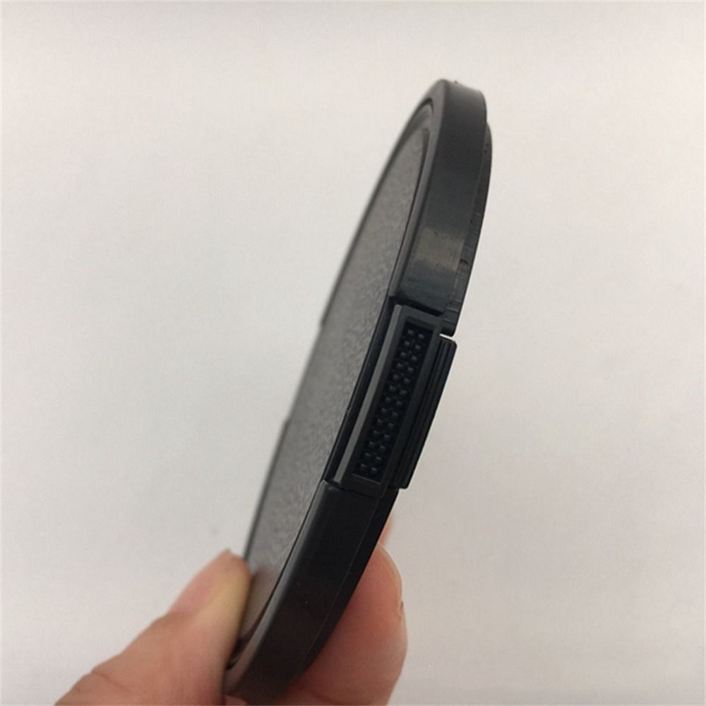 Side Pinch Lens Cover Dustproof Cover Lens Cap Filters Camera Lens Cap  72mm 55mm 62mm