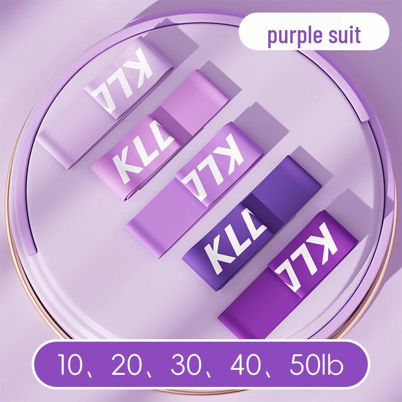 WEZHO 5-Piece Resistance Loop Bands Set