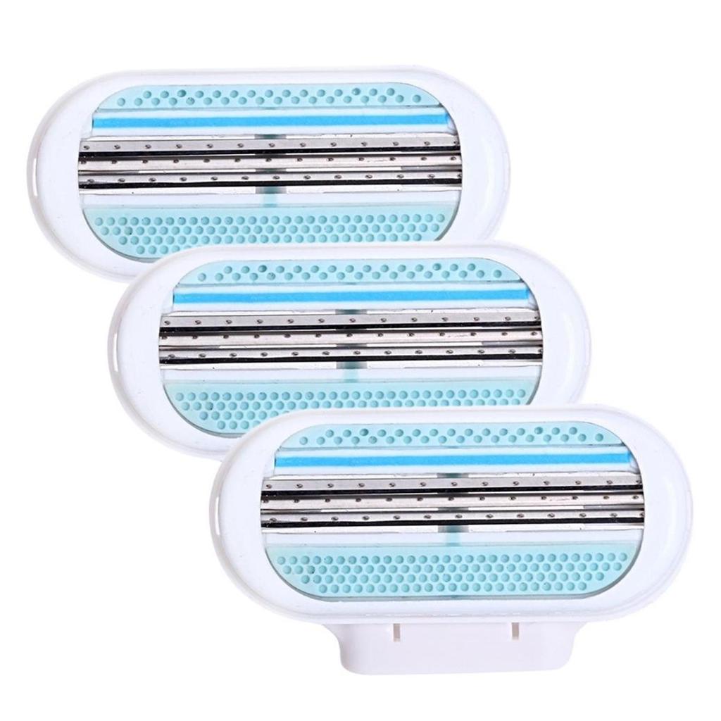 Buy Women Venus 4pcs/set 1pcs 3-blade Safety Razors Shaving Ear Hair ...