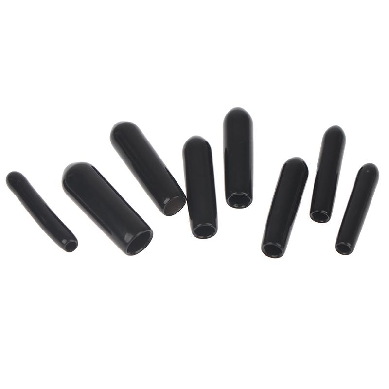200 Pezzi Protezioni Filettate per Tubi in Plastica Tappi Terminali a Vite in Gomma PVC Resistente Coperchi Mozzo per Raccordi Hardware