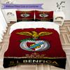 Cozy Benfica FC Style Pattern Bedding,Quilt Set Quilt Cover Pillowcase Home Birthday Gift (1*duvet Cover+2*pillowcase,without core)XSJT0917480