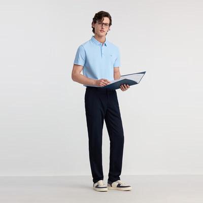 Jiumuwang Men's Anti-Wrinkle Antibacterial Ice-Cool Casual Pants