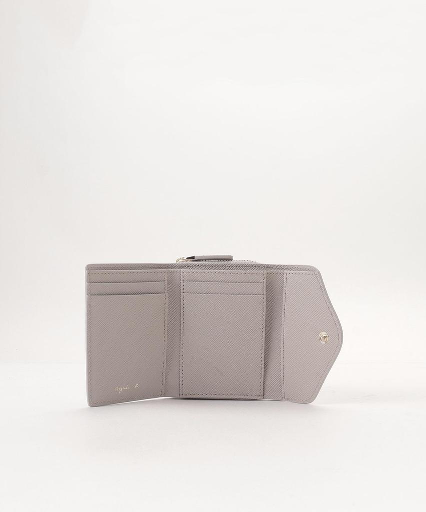 Agnes Ava Mini Wallet Free Size Beige B. TAW02-02 Women's