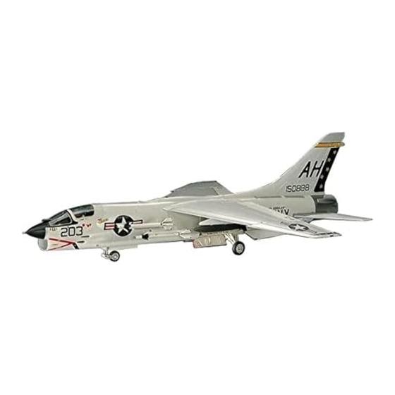 Hasegawa 1/72 US Navy/Marine Corps Carrier Fighter F-8E Crusader Plastic Model C9