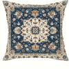 Retro classic floral pattern printing pillowcase ethnic style home furnishing room decoration pillow cover sofa cushion cover