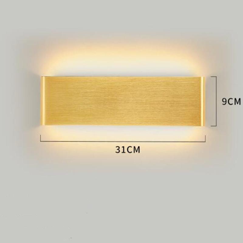 LED-Wandleuchte 2,4G Bluetooth-Fernbedienung Dimmbare Wandlampe AC170-245V Wohnzimmer Schlafzimmer Innenwandleuchte Leuchte