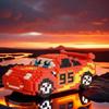 1025 Piece Lightning Car Building Blocks Set - Perfect for Office Decoration, Living Room Display, Holiday Gifts, School Rewards