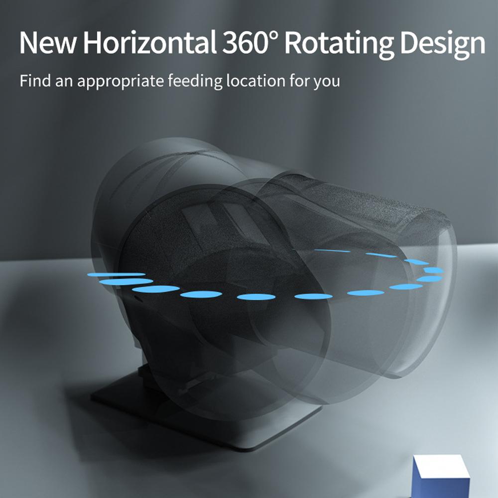 210ML Grote Capaciteit Visvoerautomaat Mobiele Telefoon APP Bediening WiFi Intelligente Timer Automatische Voederbak Aquarium Goudvis Voederbak