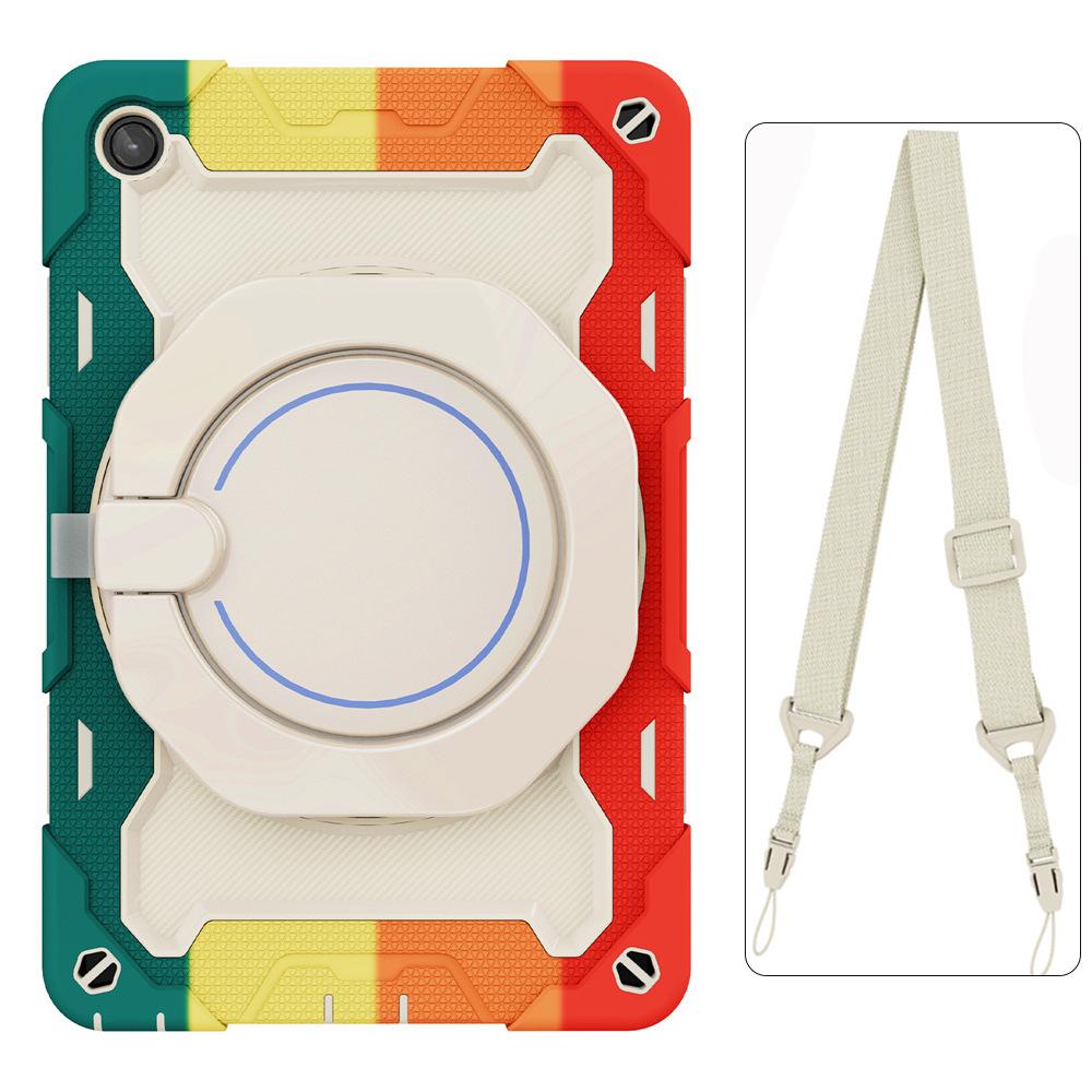 Suitable for Lenovo Tablet Case Protective Cover M11M9one8.7K9IDEA11 Xiaoxin 2025 with Wristband and Rotating Stand