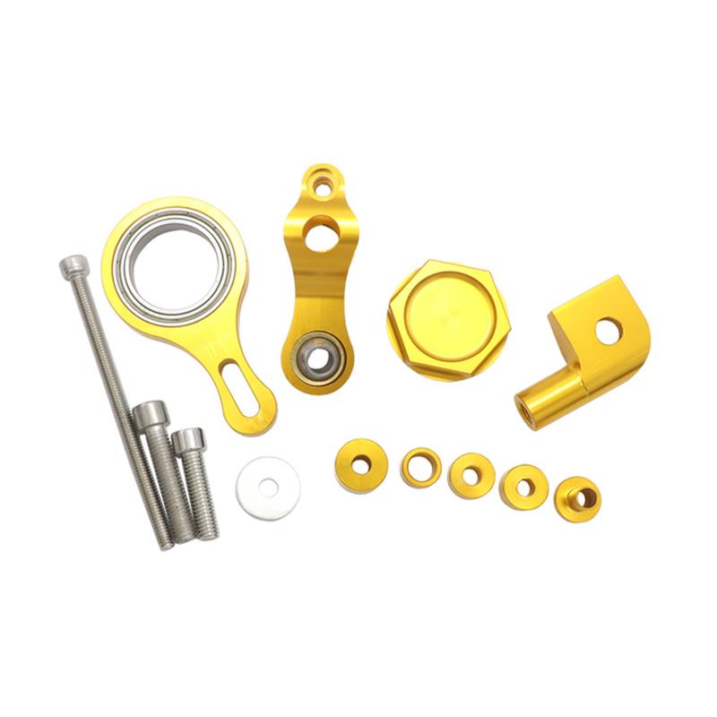 New Motorcycle Steering Damper Bracket Stabilizer Linear Mount Support Kit For YAMAHA YZF R1 YZFR1 2002-2017 2016 2015 2014 2013