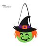 Cute Skeleton Ghost Bags Halloween Felt Candy Bag, Pumpkin Skull Cat Owl Tote for Holiday Goodie School Kids, Non Woven Trick or Treat Handbag, Party