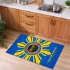 Fenerbahge Customizable name kitchen floor mat easy to clean and wipe down Suitable for kitchens living rooms and entryways—a perfec