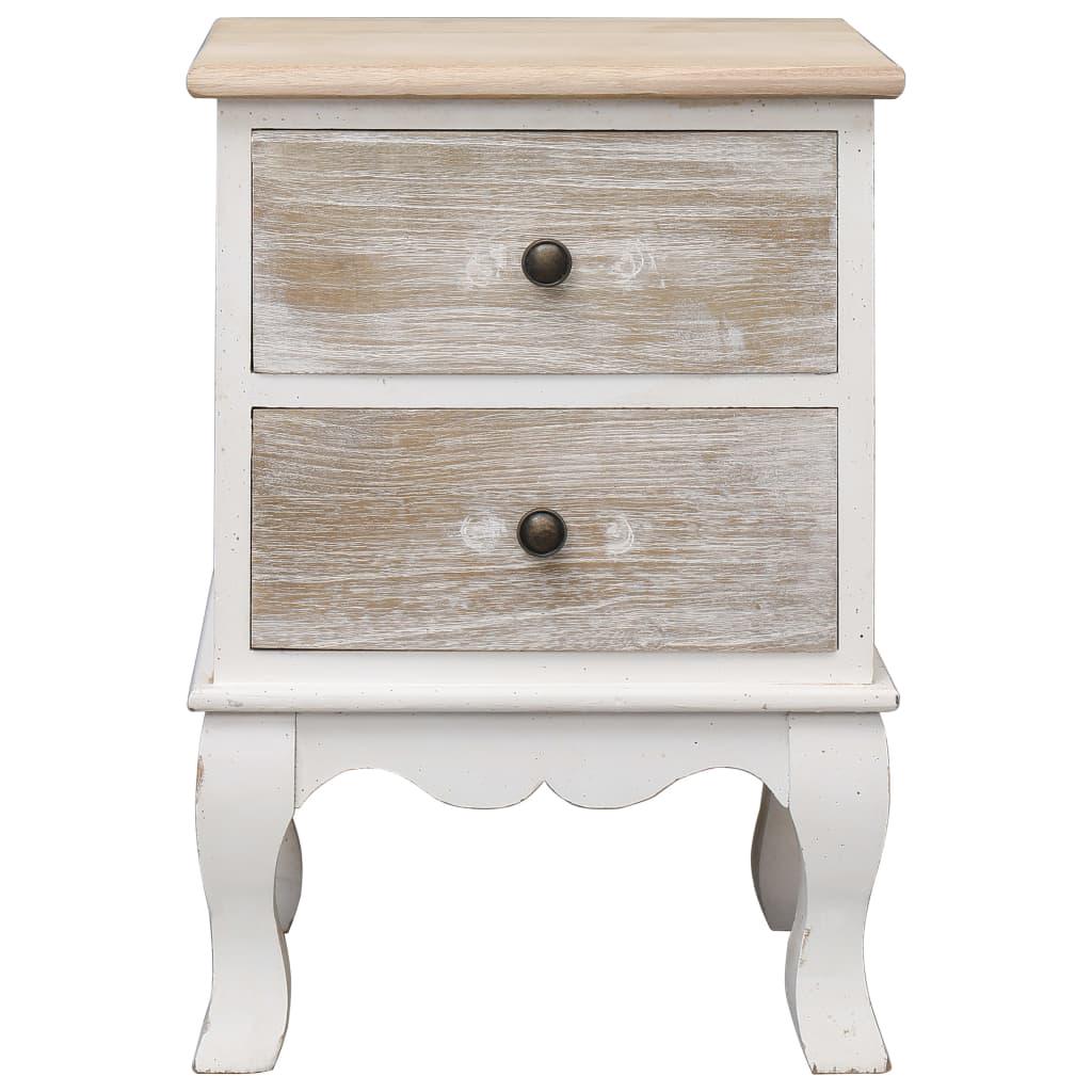 Nightstand 35 x 30 x 50 cm Paulownia Wood