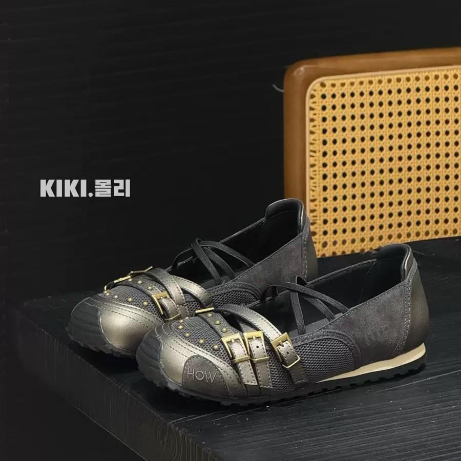 Baletflīzes sieviešu jaunas ādas retro vienas kurpes iekšējais augstuma palielinājums kniedes sekla mute Mary Jane kurpes