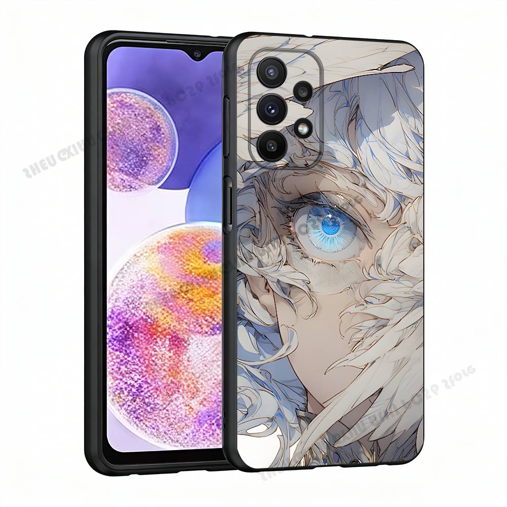 

Blue Eyed Banshee Silicone Protect Case For Samsung A21 31 51 53 20 22 30 32 42 50 70 Cover Samsung A73 5G