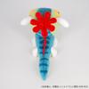 Sanei Boeki Crayon Shin-chan Dinosaur Shiro (S) W13 x D22 x H15cm Plush Toy SN46