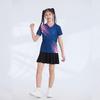 Kids Quick-Dry Badminton Training Set Girls Boys Sportswear Lightweight Bamboo Fiber Athletic Outfit