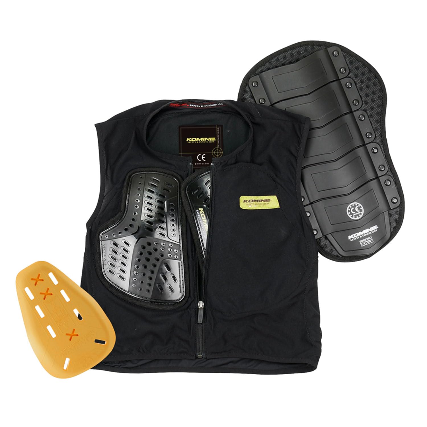 

KOMINE Motorcycle Protector CE Body Protection Liner Vest Black 3XL SK-694 чорний