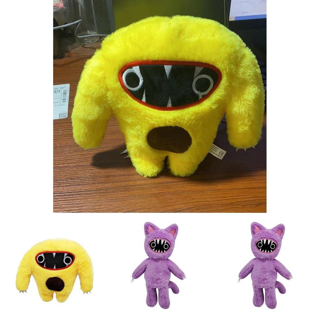 Joyville Plush Toy 30cm Cute Monster Stuffed Animal Purple Cat Design Soft And Cuddly For Adults