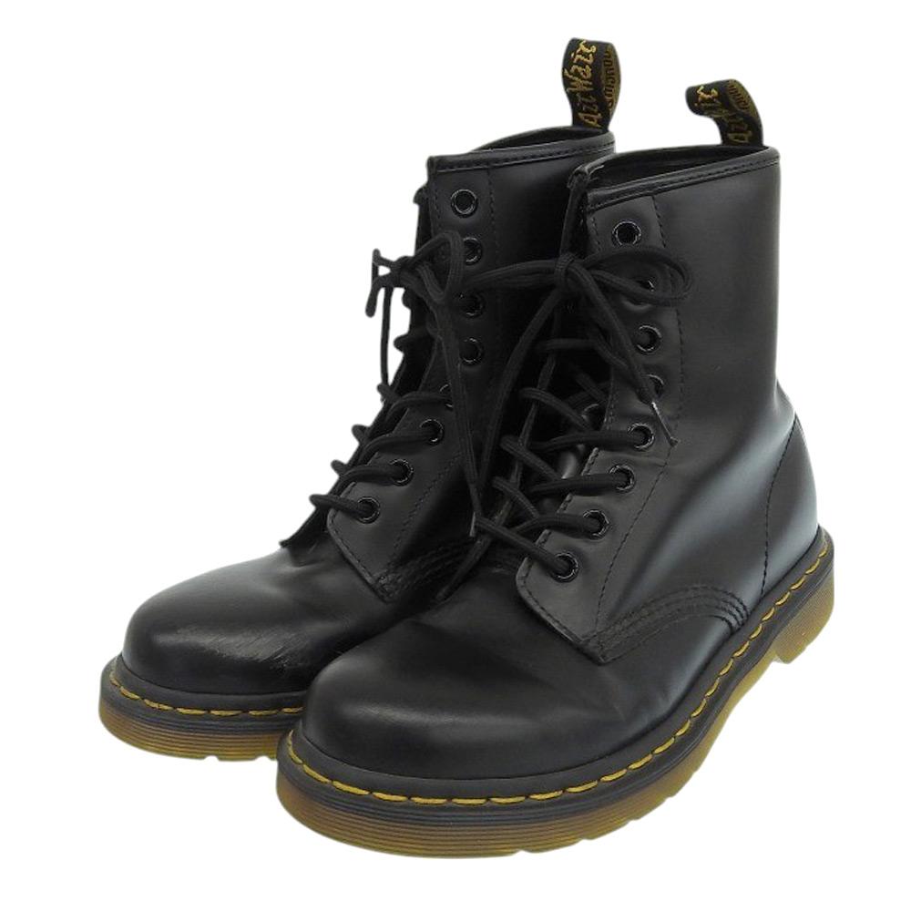 Dr.Martens Leather 8-hole boots shoes for women, black, 5 1460W shoes 6(UK) blackUsed