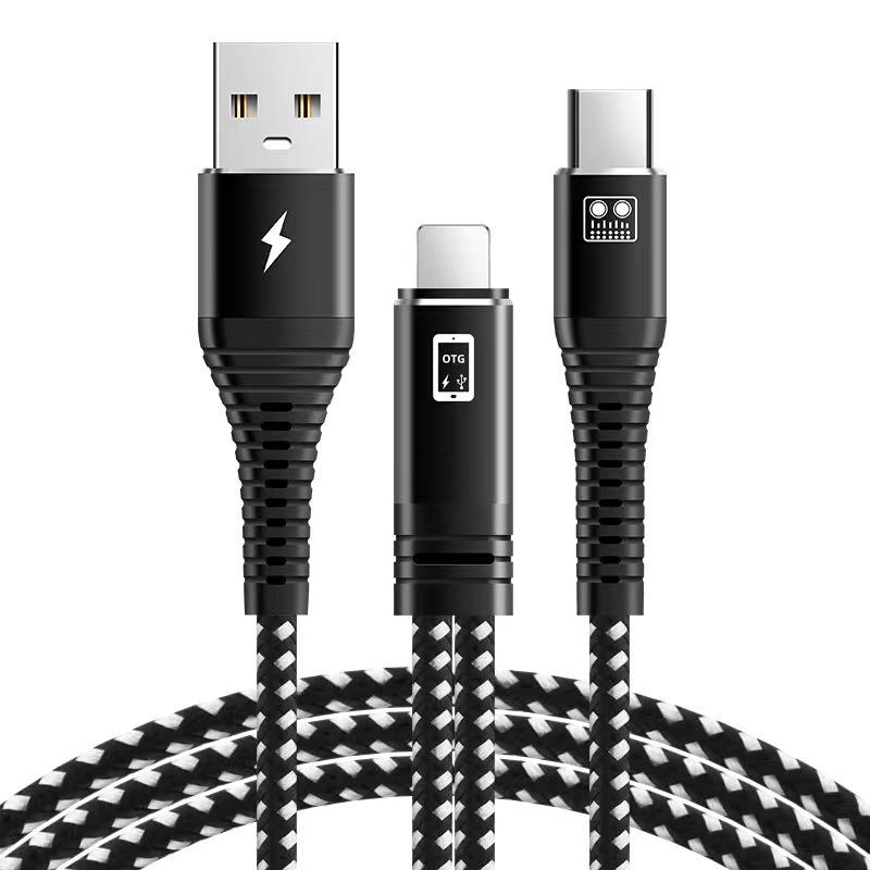 

2025 USB-C to 3.5mm Sound Card OTG Adapter for Apple/Huawei