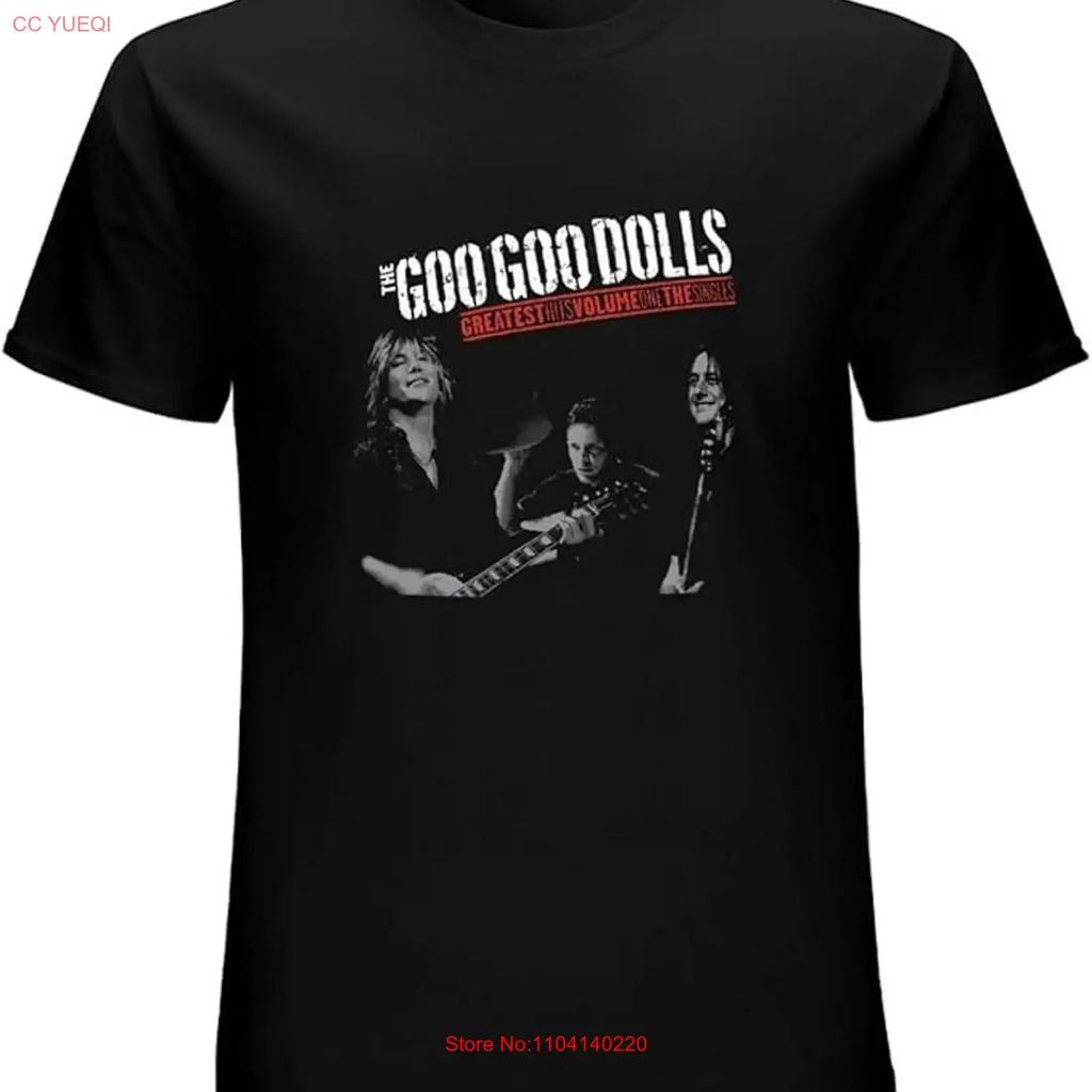 Goo Dolls Band Album T Shirt Heavy Cotton All Size Vintage Washed Stylish Casual Stretched Soft Homme Breathable Fashion