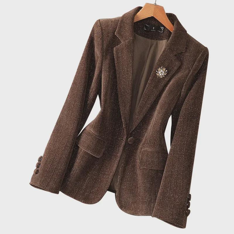 Women's Long-Sleeved Professional Suit Jacket - Style 8605
