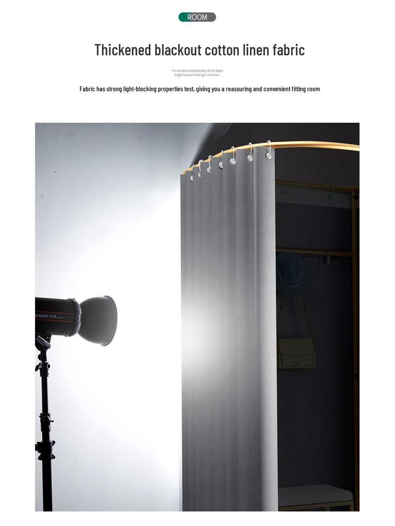 Floor-Standing Movable Changing Room for Retail and Events
