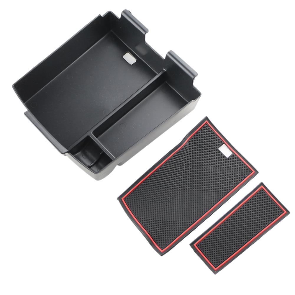 For Hyundai Tucson 2025 2026 Armrest Storage Box Center Console Organizer Tray Car Interior Accessories