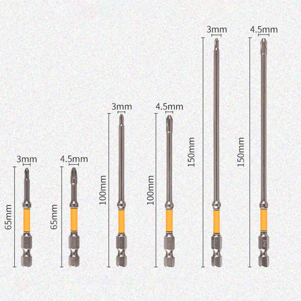 Electric Screwdriver Bit PH2 1pc 14 Hex Shank for Compatible Electric Tools