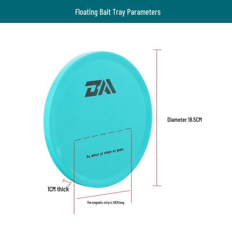 Magnetic Fishing Bait Tray Standard